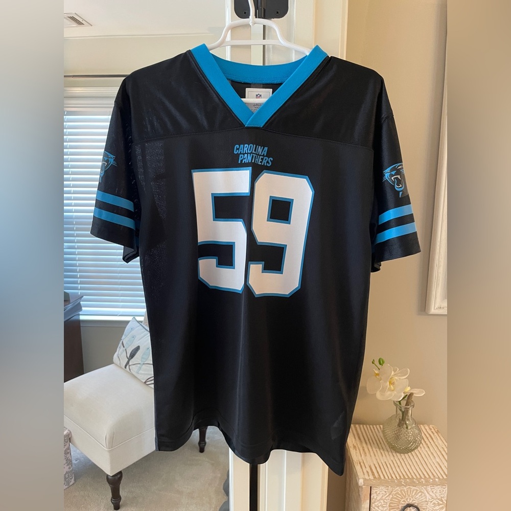 Carolina Panthers #59 Kuechly Youth NFL Jersey - Youth XL (18-20)